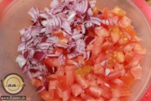Tomaten-Zwiebel-Salsa