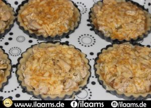 Hähnchen-Schmand Tartelettes