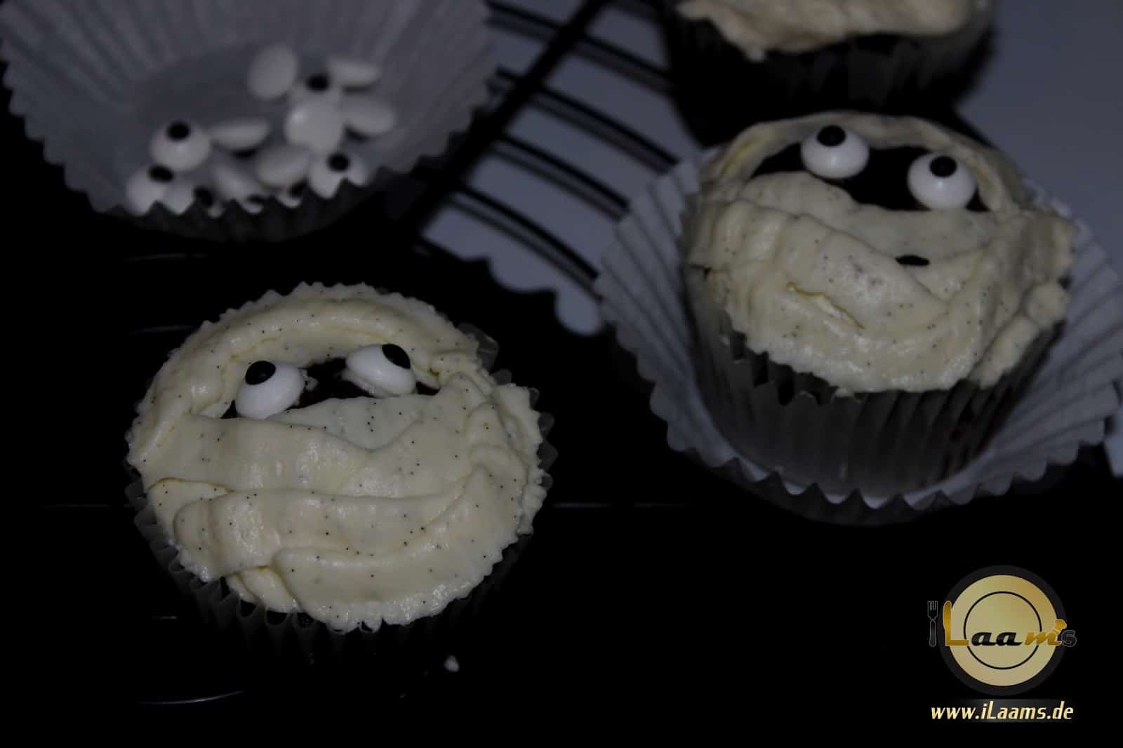 Mumien Cupcakes