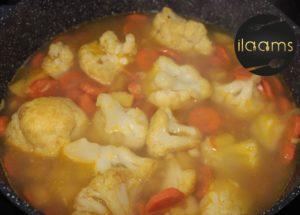 Blumenkohl-Curry Suppe mit Kokosmilch (Vegan)