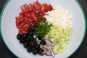 Griechischer Salat Rezep